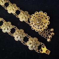 ราคา เครื่องประดับใส่ชุดไทย เข็มขัดสีทอง ใส่ชุดไทย เด็กใส่ได้ ผู้ใหญ่ก็ใส่ได้ ผ้าซิ่น 39นิ้ว (21266959339)