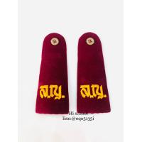 ราคา อินธนู กระดานบ่า นักเรียนหญิง เนตรนารี สีแดงเลือดหมู อุปกณ์เนตรนารี ชุดเนตรนารี น น (11670871355)