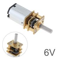 ราคา มอเตอร์เกียร์โลหะขนาดเล็กขนาดเล็ก DC 6V พร้อมมอเตอร์ DC ล้อเฟือง30 50 60 100 300 500 1500RPM (17250011391)
