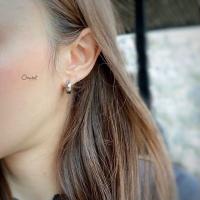 ราคา Basic circle 14k hoop earrings ต่างหูห่วงงานชุบ 14k สแตนเลส สวย ทน เงา โดนน้ำ โดนน้ำหอมได้สบายๆเลยค่ะ (16300806032)