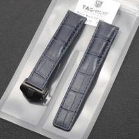 ราคา สายหนังนาฬิกาข้อมือสายนาฬิกาข้อมือ สาย Tag Heuer สำหรับ TAG Heuer สายนาฬิกาหนัง สายหนัง Carrera F1 Monaco Diving leather (14262443999)