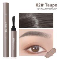 ราคา MINSHZEE ดินสอเขียนคิ้ว ที่ปัดขนคิ้วตัวดัง มี4สีธรรมชาติ กันน้ำ ติดทนนานปัดแล้วอยู่ ดินสอเขียนคิ้ว ใช้งานได้ยาวนาน (21362261958)