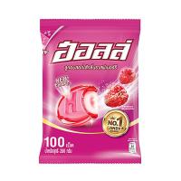 ราคา ฮอลล์ ลูกอมสอดไส้ กลิ่นราสพ์เบอร์รี่ แพ็ค 100 เม็ด รหัสสินค้า LAZ 45 999FS (13751613357)