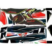 ราคา สติ๊กเกอร์ติดรถมอเตอร์ไซค์ สำหรับ HONDA TENA รุ่นเก่า ปี97 สีเขียว ดำ (433204584)