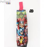 ราคา ใหม่พร้อมส่ง กระเป๋าดินสอ ซองหลอด ลายการ์ตูนลิขสิทธิ์ ลายซุปเปอร์ฮีโร่ ลายเจ้าหญิง คุณภาพดี Cartoon Pencil case Sup (20273524242)