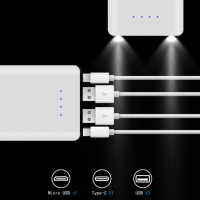 ราคา STF 8x18650 DUAL USB Flashlight Battery Charger BOX Power Bank Holder DIY SHELL Case (20149955548)