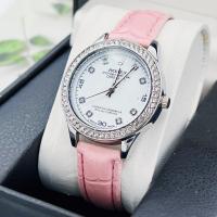 ราคา นาฬิกาข้อมือ ผู้ชาย ผู้หญิง หน้าเป๊ปซี่ ได้พร้อมวันที่ ดีไซน์หรูหรา สายยาง สายหนัง สายเลท หน้าปัด 4035 มม (21016652289)