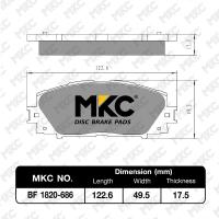 ราคา ผ้าเบรคหน้า หลัง TOYOTA YARIS โตโยต้า ยาริส ทุกรุ่น 2003 2020 1 5 GEJ1 5S1 2 Ativ Minor Change ผ้าเบรค MKC ผ้าเบรคหน้า yaris ผ้าเบรคหลัง yaris ผ้าเบรค toyota (15085543617)