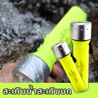 ราคา ไฟฉายดำน้ำมืออาชีพ ไฟฉายดำน้ำแท้ ไฟฉายใต้น้ำ ไฟฉายดำน้ำ ใต้น้ำ50เมตรไฟฉาย ไฟฉายดำน้ำมืออาชีพสามารถสูงถึง 50 ถึง 60 เมตร ไฟฉายไฟเขียวกั (12183801882)