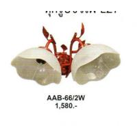 ราคา โคมไฟกิ่งติดผนังทรงจีบโบราณ 2หัว ใช้ขั้วE27 TSP SCL (21164419308)