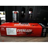 ราคา EVEREADY Super Heavy Duty Carbon Zinc ถ่าน ไซส์ 9V 6F22 ยกกล่อง แท้ประกันศูนย์ ถ่านตราแมว 9 ชีวิต (20928299808)