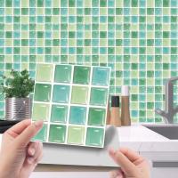 ราคา 10ชิ้นพีวีซี3d กระเบื้องโมเสคพิมพ์ลายสติกเกอร์ Diy สติ๊กเกอร์ติดผนังกาวในตัวกันน้ำ (17097106442)