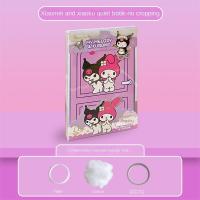 ราคา IJVBTV มายเมโลดี้ Kuromi Quiet Book งานทำมือ คุโรมิ สมุดสติกเกอร์ทำด้วยมือแบบทำมือ สติกเกอร์ทำมือ DIY ไม่มีการตัด ของเล่นทำมือสมุดเงียบ DIY การศึกษาเพื่อการศึกษา (20887957151)