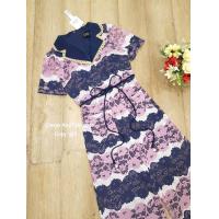 ราคา จั๊มสูทลูกไม้สวยหรู ดูแพง ชุดไปงาน ชุดออกงาน ชุดสาวอวบXL (21055540276)