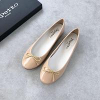 ราคา Repetto รองเท้าบัลเล่ต์ หนังวัวแท้ ส้นหนา ประดับโบว์ สีแดง แฟชั่นสําหรับสตรี QYUE (19588119050)