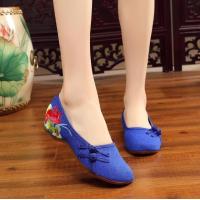 ราคา F รองเท้าจีน สีแดง กระดุมหน้า (6691710972)