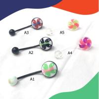 ราคา จิวสะดือพลาสติก ซิลิโคน จิวสะดือ จิวใส่สะดือ เครื่องประดับร่างกาย ประดับคริสตัลแท้ เหมาะกับคนแพ้ง่าย น้ำหนักเบา สวมใส่ง่าย (16514262555)