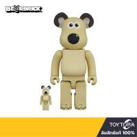 ราคา พร้อมส่ง โค้ดส่วนลด Gromit Wallace and Gromit 400 100 By Bearbrick ลิขสิทธิ์แท้ (10332379587)