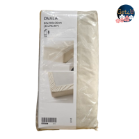 ราคา IKEA ผ้าปูที่นอนรัดมุม ผ้าปูที่นอนอิเกีย ผ้าปูที่นอนIKEA สีชมพูอ่อน สีขาว ขนาด 80x200 ซม 2 6 ฟุต ปลอกหมอนขายแยก อิเกียแท้พร้อมส่ง (20654767137)