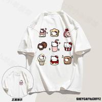 ราคา Kawaii Sanrio เสื้อยืดผ้าฝ้ายการ์ตูนน่ารัก Y2K Hello Kittyอนิเมะฤดูร้อนขนาดใหญ่กว่าขนาดครึ่งแขนนุ่มสบายเหมาะเป็นของขวัญสำหรับเด็กผู้หญิง (20235748477)