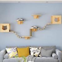 ราคา Healer รังแมวติดผนัง คอนโดแมวติดผนัง DIY ขายแยกชิ้น สะพานเชือก แท่นกระโดด บ้านแมว (21355787504)