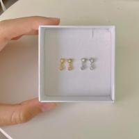 ราคา Winterwinter Jewelry Silver925 เครื่องประดับเงินแท้ เงินแท้925 ต่างหูเงินแท้ ต่างหูตุ้งติ้ง ประดับเพชร (17152663845)