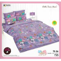 ราคา Little twin star ชุดเครื่องนอน ผ้าปูที่นอน ผ้านวมหนา ยี่ห้อTOTO ลิขสิทธิ์แท้100 (19686572507)