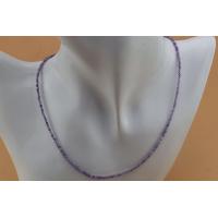 ราคา Silver thai Jewelry สร้อยคอลูกปัดหินเพทายสีม่วง สร้อยข้อมือลูกปัดหินเพทายสีม่วง ทำจากเงินแท้925 purple zircon stone bead necklace purple zircon stone bead bracelet Made from 925 sterling silver (21357