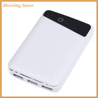 ราคา Blowing DIY Power Bank Case 3 USB 3x18650 Battery Charger External BOX (20044924169)