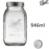 ราคา โหลแก้วBall Mason American Mason Jar แก้ว Jar ปิดผนึกโปร่งใส Scale Jar Overnight Oatmeal Cup Milkshake Drink glass jar for weed พร้อมส่ง (15974137913)