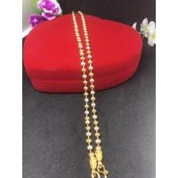 ราคา สร้อยคอ2กษัตริย์เม็ดมะยมหนัก2สลึง งานอิตตาลี่ (20491352010)