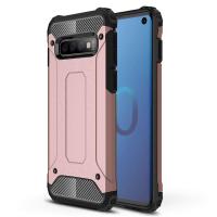 ราคา A2ZSHOP Luxury Smart Case For Samsung Galaxy S10 Plus ร่างกายเต็ม หนักปกป้องทนทานเกราะกรณียากสำหรับ Samsung Galaxy S10Plus 360 องศาป้องกัน Frosted ปกเชลล์ TPU กรณี TPU กลับกรณีปกสำหรั Samsung Galaxy S