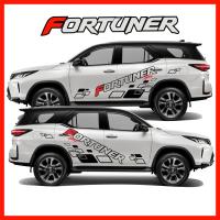 ราคา TOYOTA Fortuner สติ๊กเกอร์แต่งลายข้างฟอร์จูนเนอร์ ชุดแต่งฟอร์จูนเนอร์ สติ๊กเกอร์ซิ่ง สติ๊กเกอร์ติดรถ sticker สอบถามเพิมทางแชท (20931234017)
