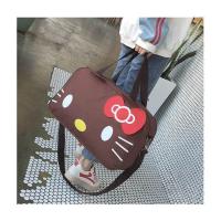 ราคา กระเป๋าเดินทางคิตตี้ กระเป๋าใส่ของ กระเป๋าความจุขนาดใหญ่ ลายคิดตี้ มีหลายสี กรม ดำ เขียว แดง ชมพู (14325955005)