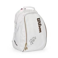 ราคา ใหม่ Wilson กระเป๋าเทนนิสกระเป๋าแบดมินตันกระเป๋าเป้สะพายหลังที่ระลึก Federer Signature Model (19732423169)