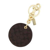 ราคา พวงกุญแจ COACH BAG CHARM WITH SPACED WILD MEADOW PRINT KEY RING (19775149129)