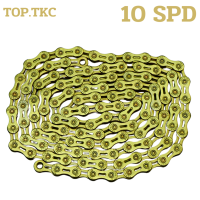 ราคา โซ่รถจักรยานสีทอง เสือหมอบ เสือภูเขา TOP TKC เซาะร่อง 9 10 11 SPD (9588050905)