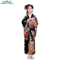 ราคา ชุดชุดกิโมโนเด็กชุดโบราณญี่ปุ่นสำหรับเด็กผู้หญิงเสื้อคลุมสีสันสดใสลายน่ารัก (20922025273)