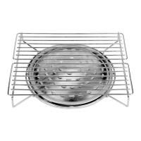 ราคา ตะเกรงปิ้งบนเตาแก๊ส 28cm ตะแกรงปิ้ง ตะแกรงปิ้งย่าง ตะแกรงย่างสแตนเลส ตะแกรงสแตนเลส ตะแกรงย่างปลา ตะแกรงย่างแก๊ส มีถาดรองน้ำมัน Hakah (16540043581)