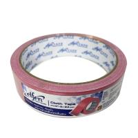 ราคา เทปผ้า เทปกาวแล็คซีน Elfen ติดแน่น ทนทาน กันน้ำ ขนาด 24 มม 1นิ้ว x 8 หลา บรรจุ 1 ม้วน (10178308402)