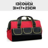 ราคา DANLE จัดส่งฟรี ผ้าใบหนาทนทานต่อการสึกหรอของช่างไฟฟ้าชุดช่างไม้ช่างไฟฟ้ากระเป๋าเครื่องมือฮาร์ดแวร์มือถือ (20706946047)