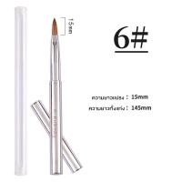 ราคา พู่กันอะคริลิค Kolinsky แท้ 100 พู่กันขนKolinsky ขนKolinskyแท้ พู่กัน พู่กันต่อเล็บอะคริลิค พู่กันทำเล็บ พู่กันขนมิ้งค์K06 Nailspop (20050736569)