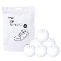 ราคา ZOATAAL 6ชิ้นกลิ่นรองเท้ามืออาชีพรองเท้าสำหรับรองเท้าน้ำหอมปรับอากาศทุกวันเครื่องกำจัดกลิ่นลูกบอลดับกลิ่น (18818055209)
