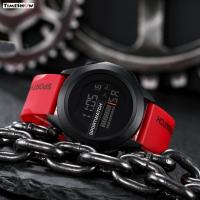 ราคา TimeShow และสะดวกสบายผู้ชาย Jam Tangan Elektronik ทนทานพร้อมสายรัดนิ่มสำหรับกิจกรรมกลางแจ้งในร่มสำหรับผู้ชาย (19685460737)