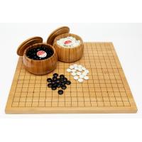 ราคา ชุดหมากล้อมไม้พับมาตรฐาน19เส้น เม็ดหินyunzi (18512461043)