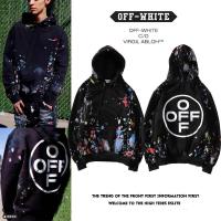 ราคา OFF WHITE New York Limited Fireworks OW Hoodie Men and Women Couple Hoodie (9787189593)