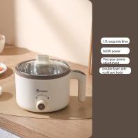 ราคา XiaoZhubangchu หม้อไฟฟ้าหม้อทำอาหารไฟฟ้าอเนกประสงค์ขนาดเล็กหม้อไฟฟ้าบ้านหอพักนักเรียนหม้อทำความร้อนไฟฟ้าหม้อใบเล็กก๋วยเตี๋ยวทำอาหารแบบครบวงจร (20319076666)