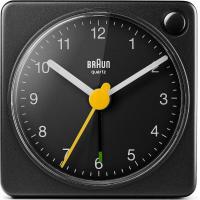 ราคา Braun Desk Clock Classic Travel Analogue Clock with Snooze and Light Compact Size Quiet Quartz Movement Crescendo Beep Alarm in White Model BC02XW One Option Select (19880055357)