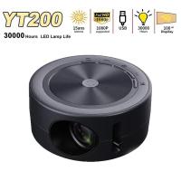 ราคา Xiaomi YT200 LED Mobile 1080P Video Mini Projector Home Theater Media Player Kids Gift Cinema Wired Same Screen Projector For Iphone Android (21257191182)