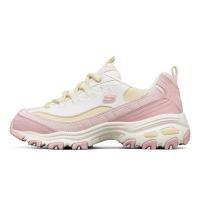 ราคา 2023 Skechers รองเท้าวิ่งใหม่สำหรับผู้ชายและผู้หญิงพื้นรองเท้าหนาเพิ่มความสูงรองเท้าคุณพ่อสีดำและรองเท้าลำลองสีขาว (21050475492)